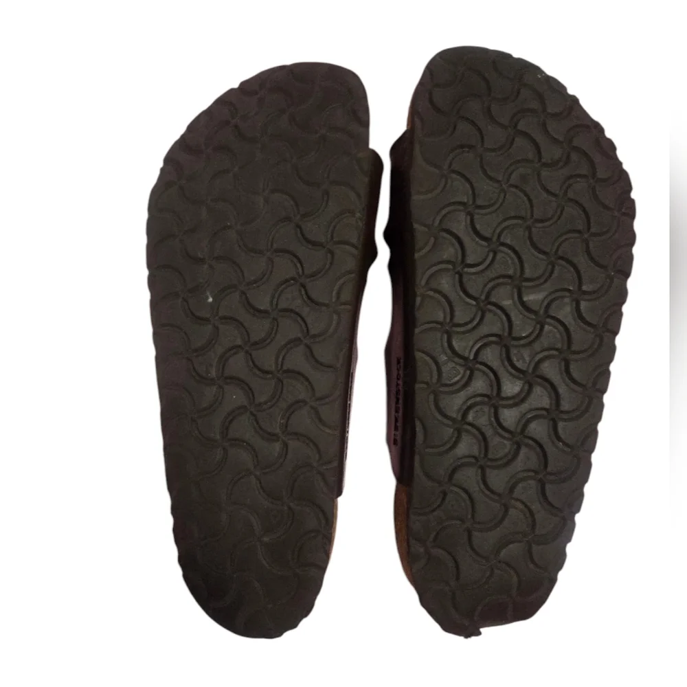 Birkenstock Dark Brown Triple Strap Sandals - Picture 2 of 13